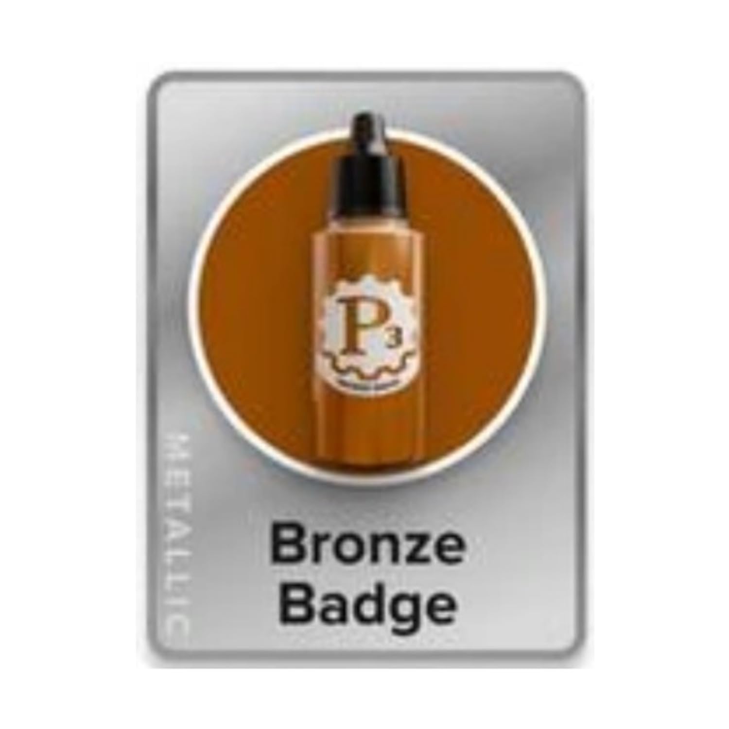 P3 Metallic Paint (Bronze Badge)