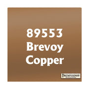 Brevoy Copper Master Series Hobby Paint .5oz Dropper Bottle Pathfinder Colors Reaper Miniatures