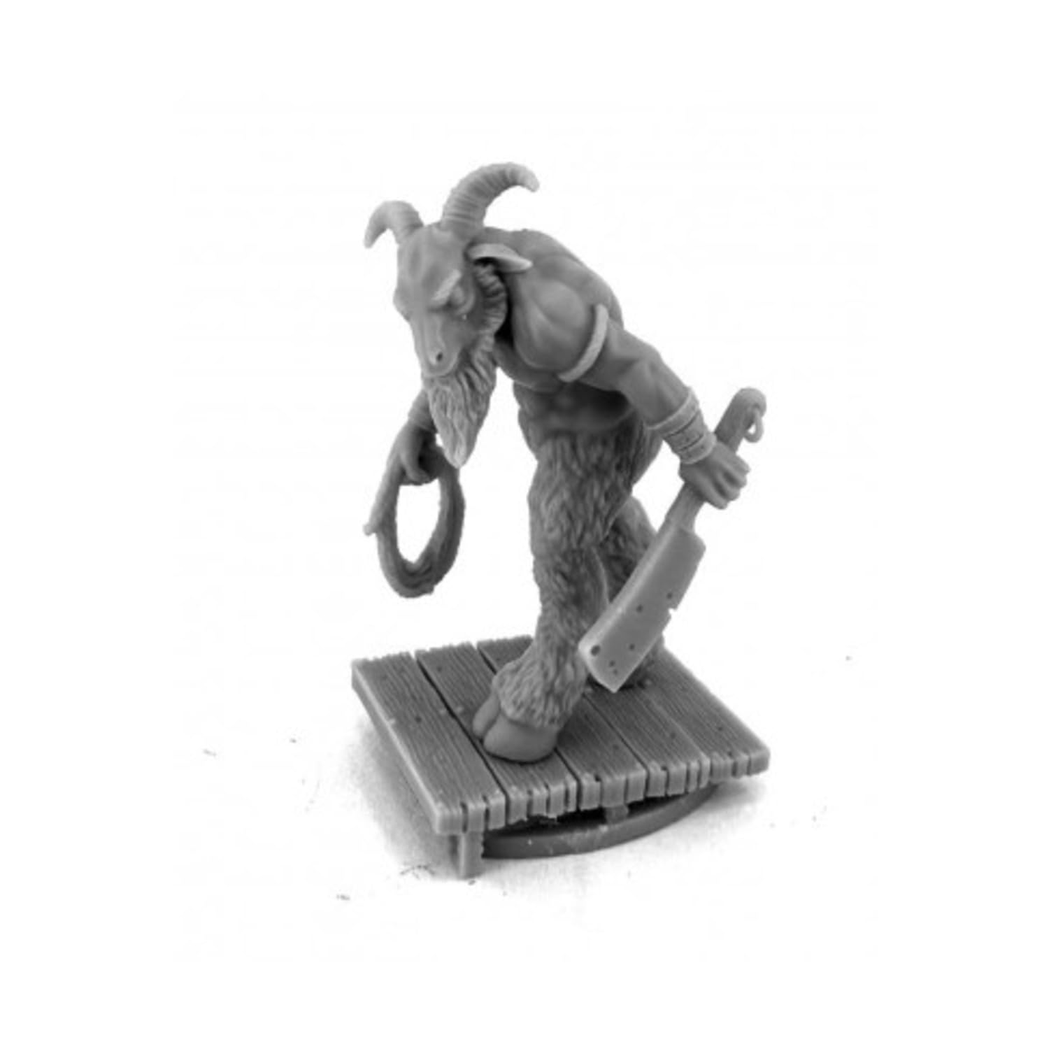 Reaper Cryptid Goatman Miniature 25mm Heroic Scale Figure Chronoscope Miniatures