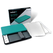 Vallejo - Wet Palette Pro Pinter Size for Miniature and Acrylic Painting Bundle, Includes 2 Hydration Sponge, 30 Moisture Paper and a Well Palette - Keeps Your Acrylic Paint Wet