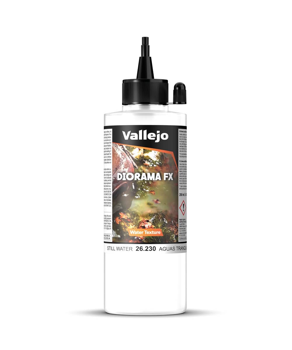 Vallejo - Diorama FX Water Textures | Still Water 200 ml (6.76 fl.oz.)