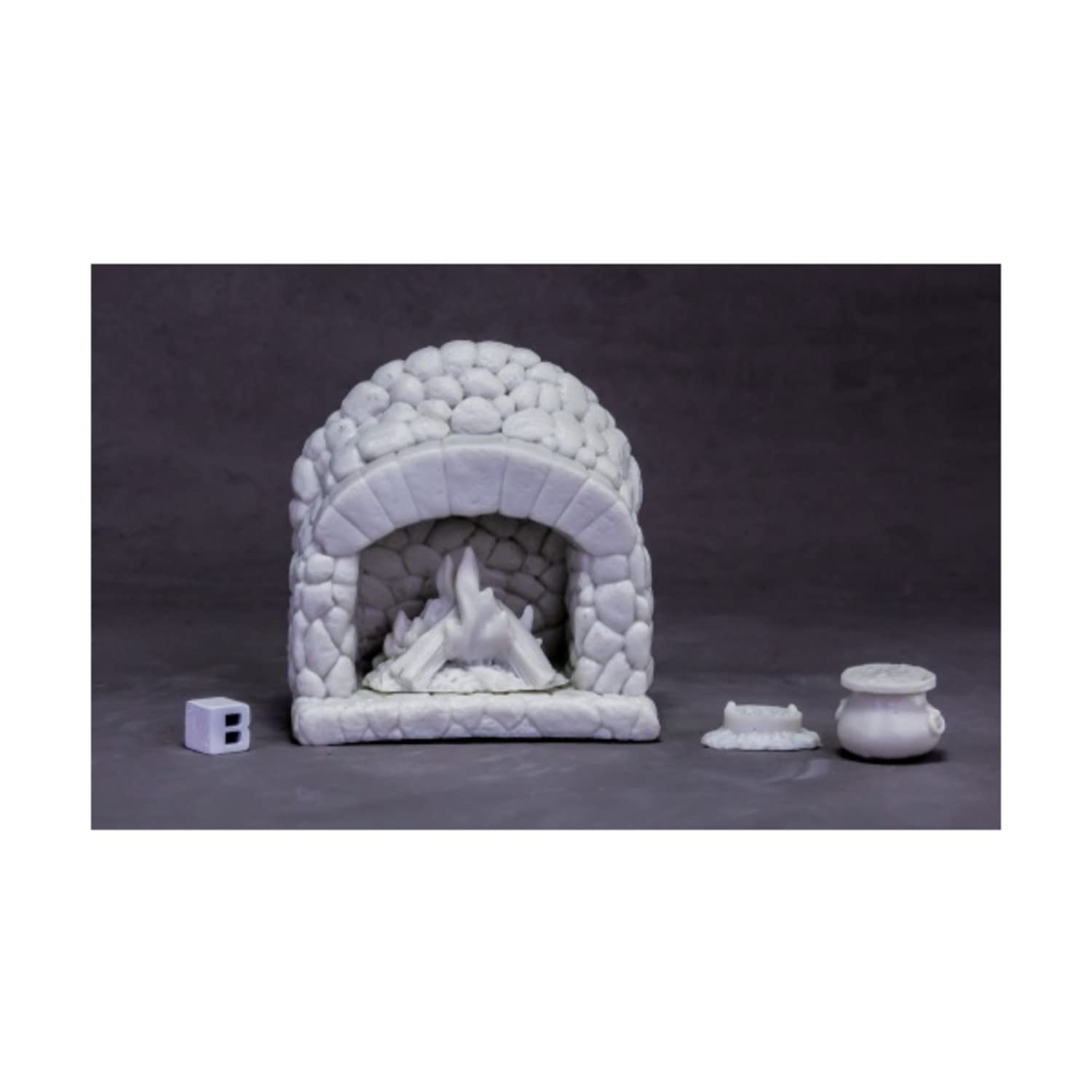 Reaper Miniatures Dungeon Dressing: Hearth #77617 Bones Unpainted Plastic Figure