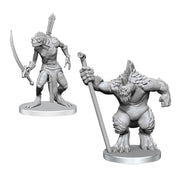 Wizkids Pathfinder Battles Deep Cuts Xulgath Skirmisher and Stoneliege Miniatures