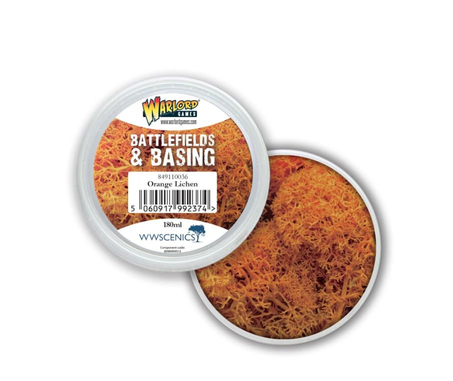Orange Lichen for Battlefields & Basing (180ml) by War World Scenics