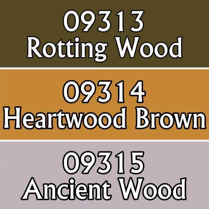 REAPER Master Series Paints: Woods Triad