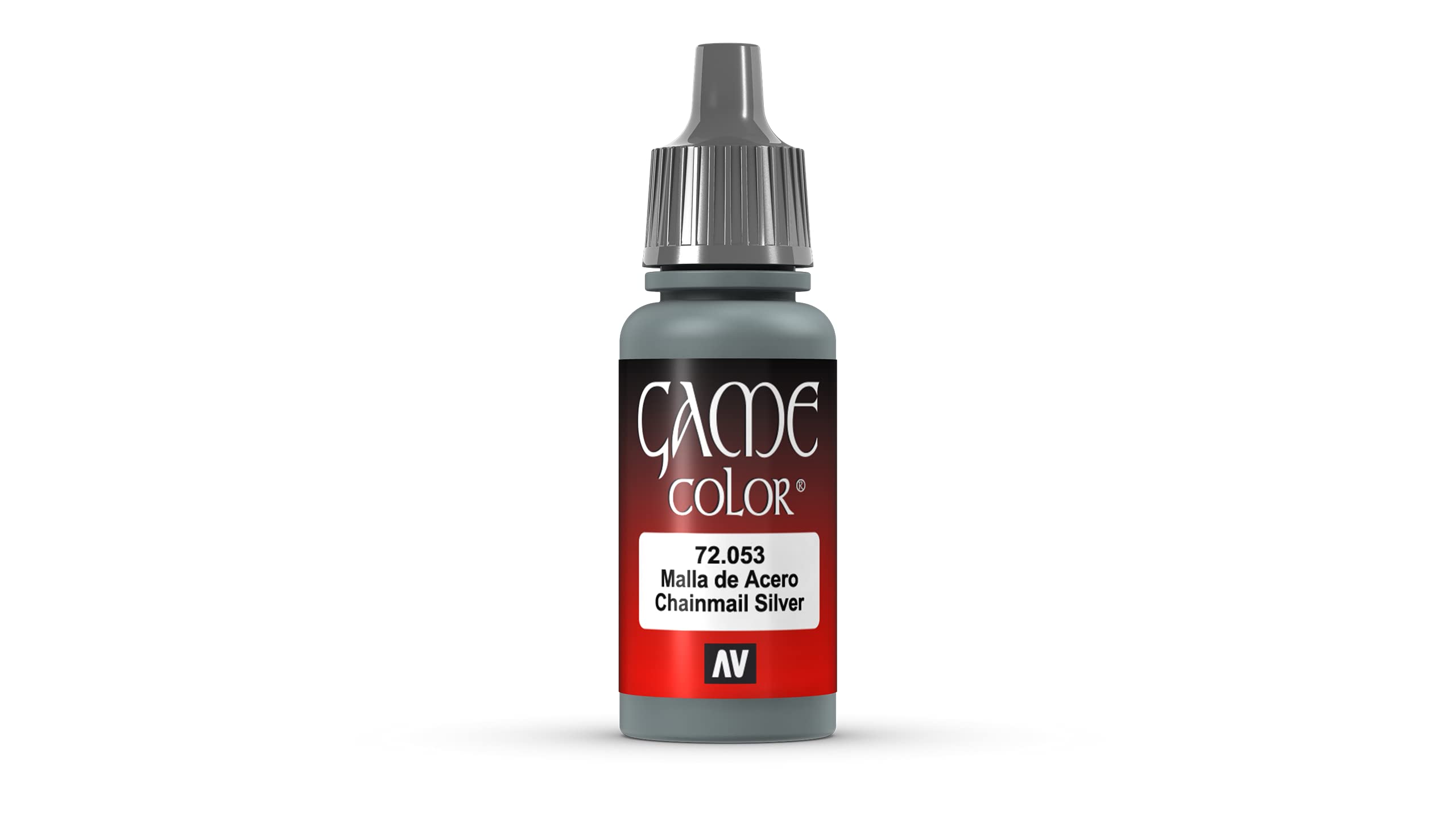 Vallejo Game Color Chainmail Silver Paint, 18ml