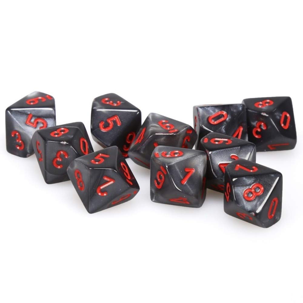 d10 Clamshell Velvet Black with Red (10)