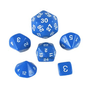 Koplow Games Blue Special Who Knew 6 Dice Set