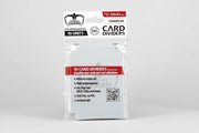 Ultimate Guard Standard Size Card Dividers (Pack of 10, Transparent)