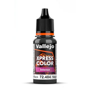 Vallejo - Xpress Color | Intense Hospitallier Black 18 ml (0.6 fl.oz.) | Speedy Application and Drying | Vibrant and Saturated Tones