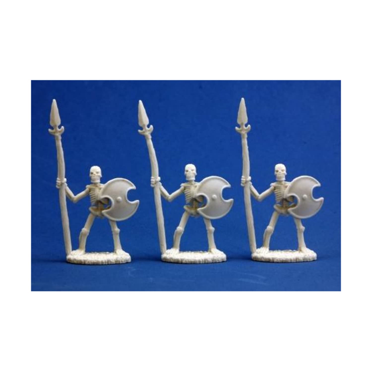 Reaper Skeletal Spearmen (3) - Dark Heaven Bones Miniature