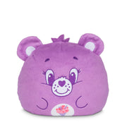 TeeTurtle Reversible Share Bear and Cookie Monster Care Bears x Sesame Street 4-Inch Plushie - Plush Toy with Embroidered Details - Cute Mini Collectible Plush for Kids, Teens, and Adults