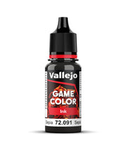 Vallejo - Game Color Ink | Sepia 18 ml. (0.60 fl.oz.) | Generate Shading and Wash Effects | Satin Finish