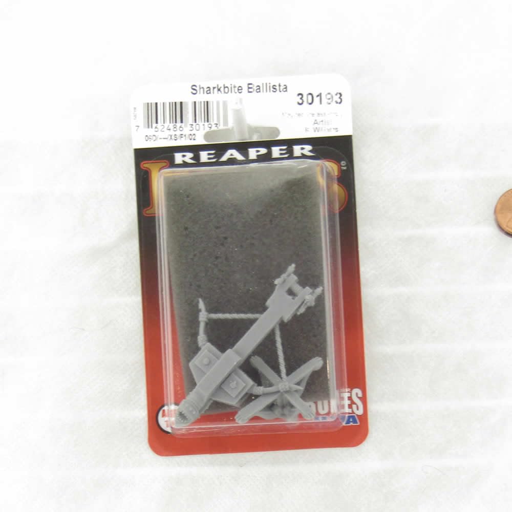 Reaper Sharkbite Ballista Miniature Figure 25mm Heroic Scale Bones USA Miniatures