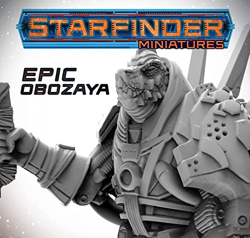 Archon Studio Starfinder: Miniatures – Epic Obozaya – 1 Piece 32MM Unpainted Unassembled Designed for Starfinder: