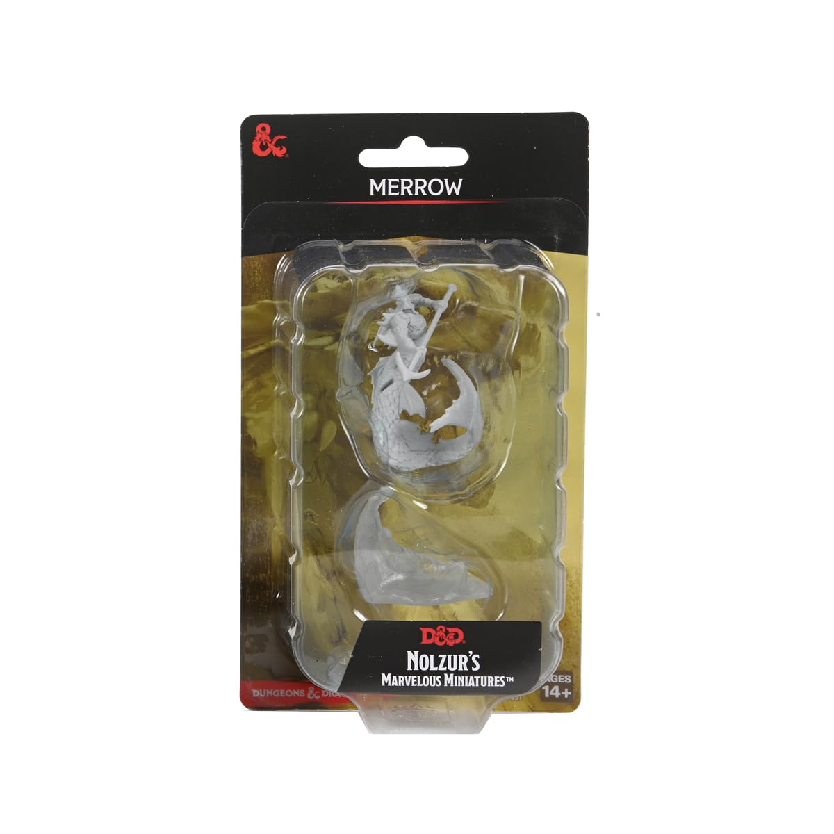 D&D Nolzur's Marvelous Miniatures: Merrow | WizKids Unpainted Dungeons and Dragons Miniatures