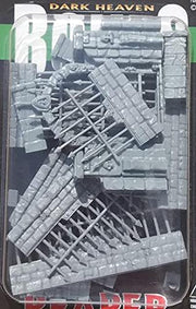 Bones: Reaper Miniatures Harrowgate Graveyard Set (14 Pc) 77529 Bones Unpainted Plastic