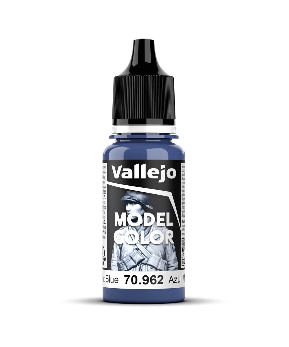 Vallejo Flat Blue Paint, 18ml