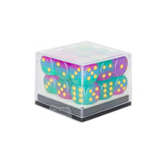 Sirius Dice 12mm d6 Northern Lights w/Gold (18)