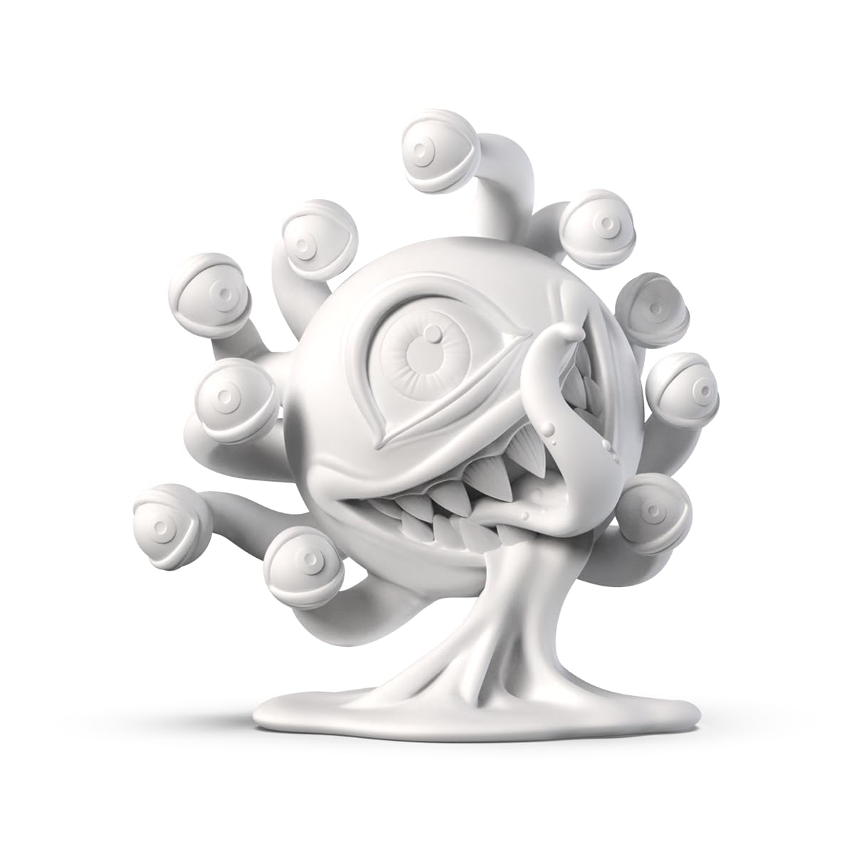 Dungeons & Dragons: 7" Resin Beholder Blank by Kidrobot | D&D Figure