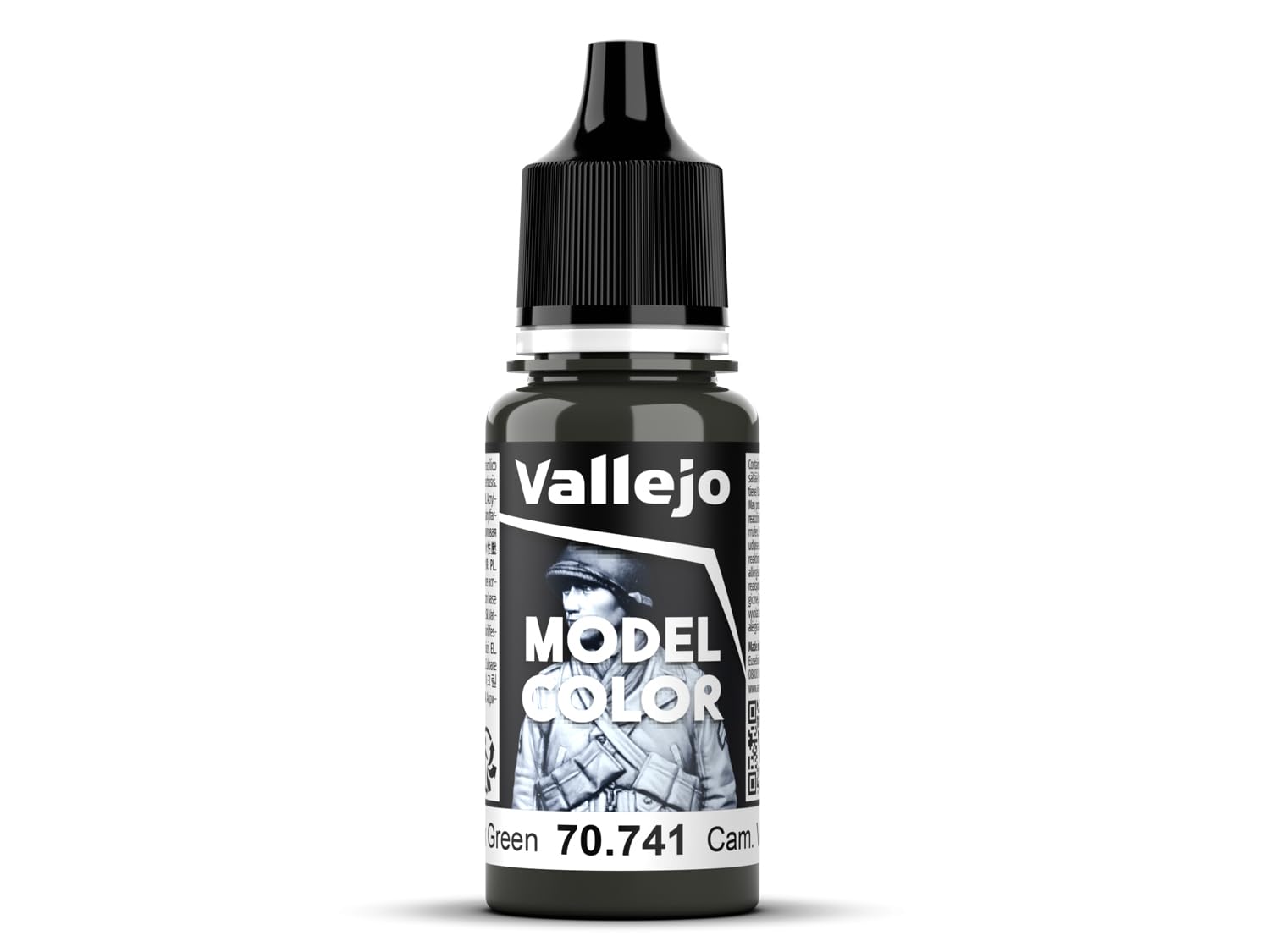AV Vallejo Vallejo Model Color 70741 Cam. Black Green (18ml)