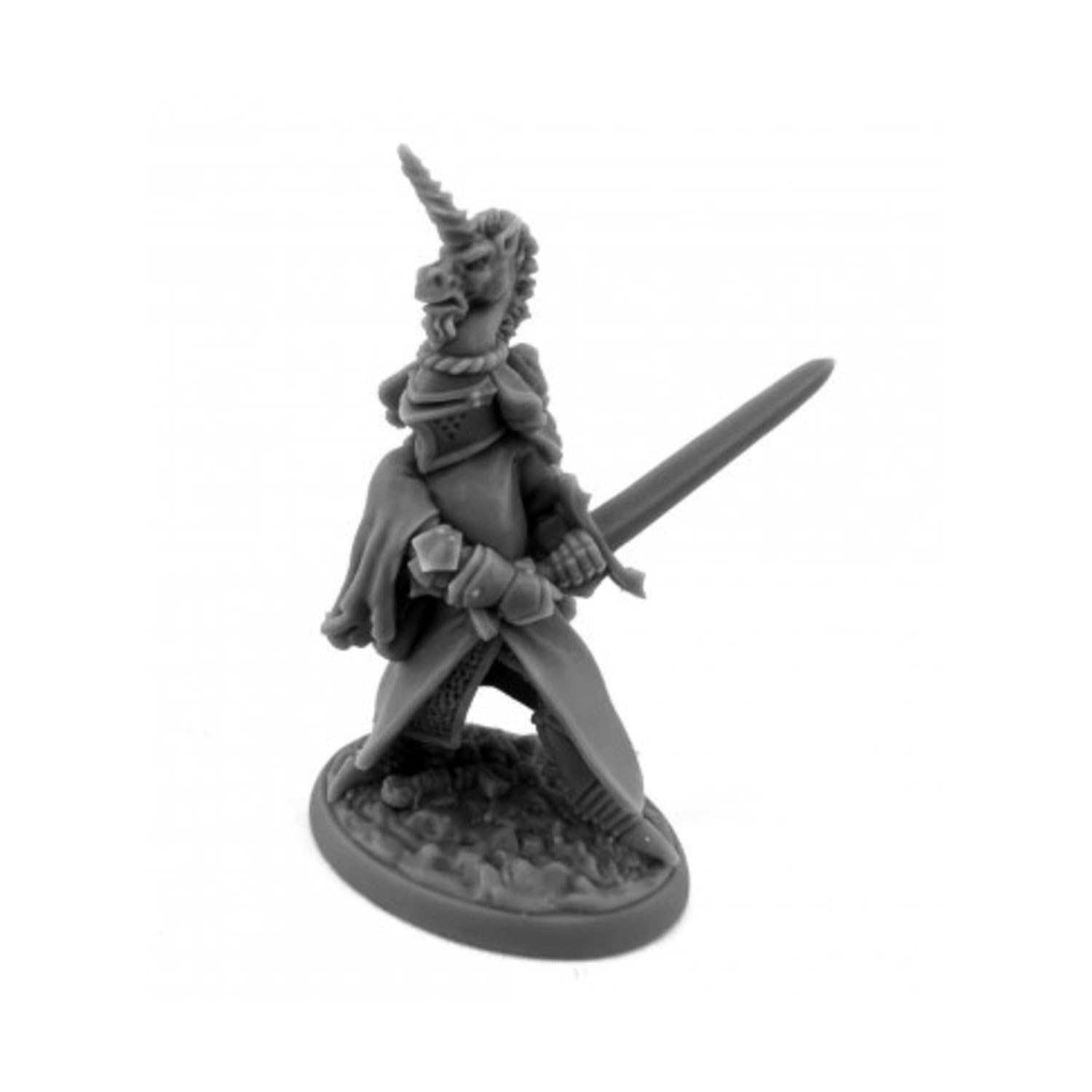 Reaper Miniatures REM30154 Legends Sir Richard The White Unicorn Miniatures
