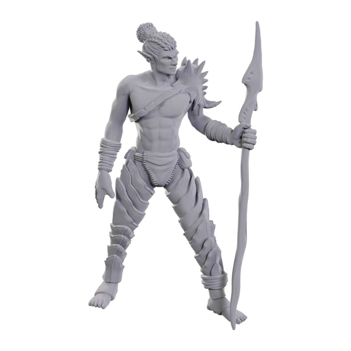 WizKids Dungeons & Dragons Nolzur's Marvelous Miniatures Sea Elf Leader | Unpainted Miniatures | Wave 23