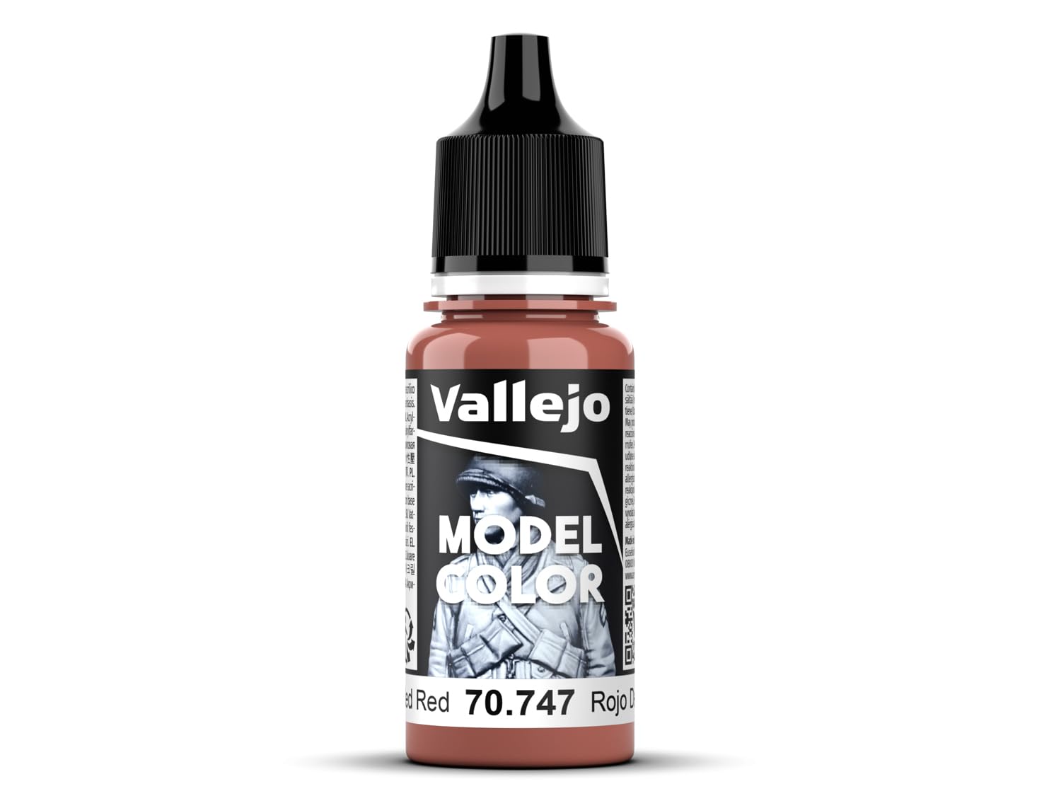 Vallejo Model Color 70747 Faded Red (18ml)