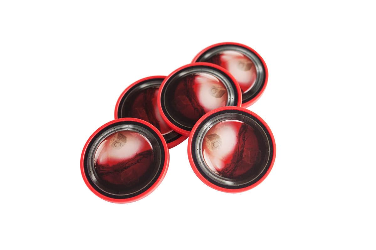 Too Many Bones Premium Health Chip Upgrade – 65 Weighted Deluxe Plastic Game Tokens