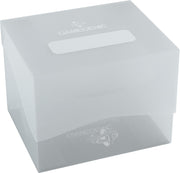 Gamegenic Side Holder 100+ XL Casual Deck Box | Double-Sleeved Card Storage with Flex Card Divider | Premium Card Protector | Cobra Neck Technology | Holds up to 100 Cards | Clear Color | Made