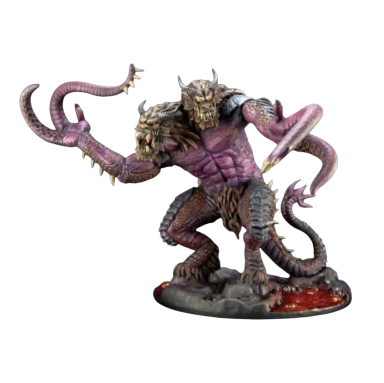 Reaper Demonic Lasher Miniature 25mm Heroic Scale Figure Bones Black Miniatures