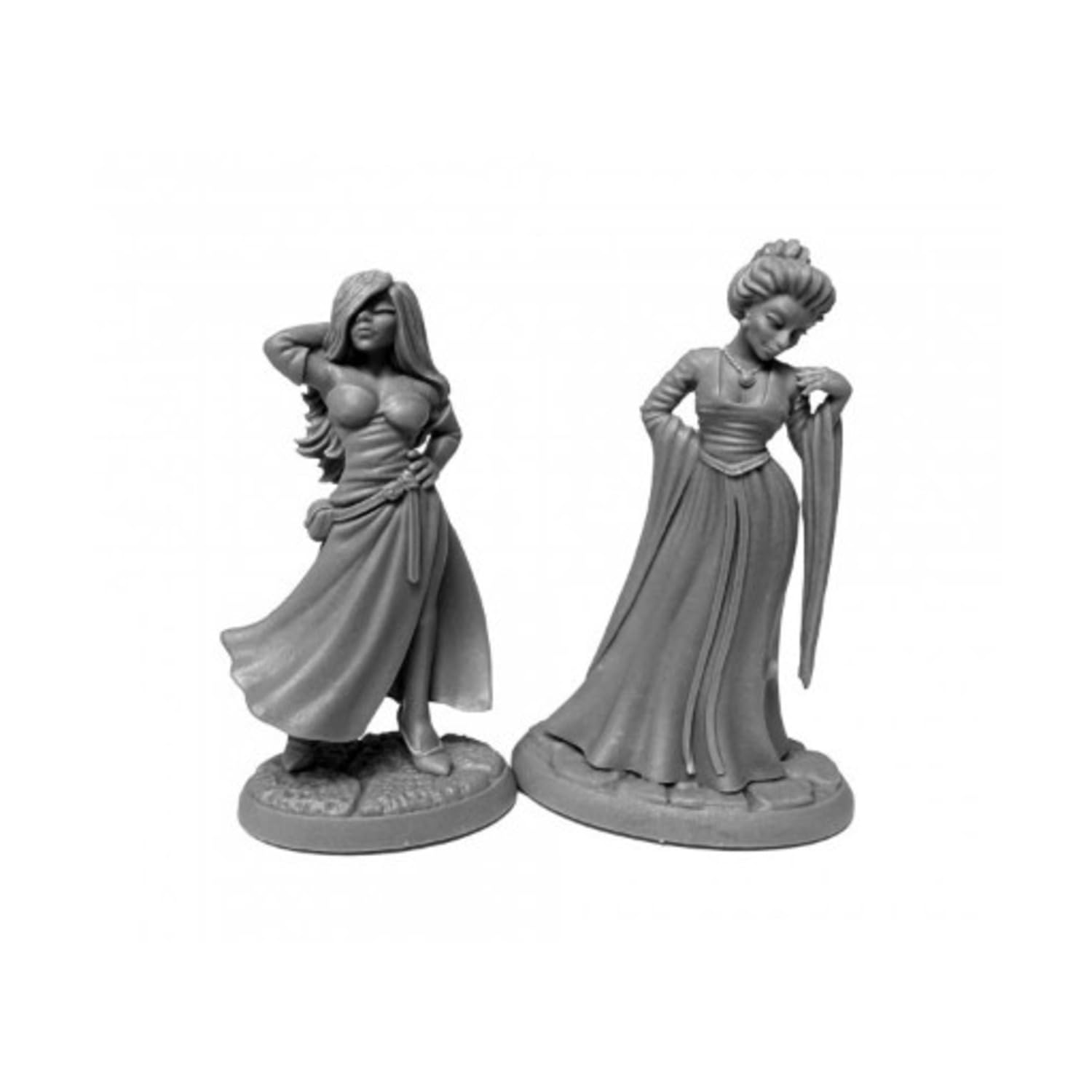 Reaper Miniatures Townsfolk Courtesans Miniature Figure 25mm Heroic Scale Reaper Bones USA
