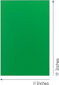 Colored Posterboard 11"x17" 240 pcs, Assorted Colors