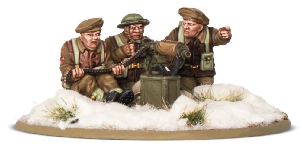 British & Canadian Winter MMG Infantry Team