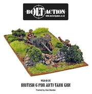 Bolt Action British Army 6 Pounder at Gun