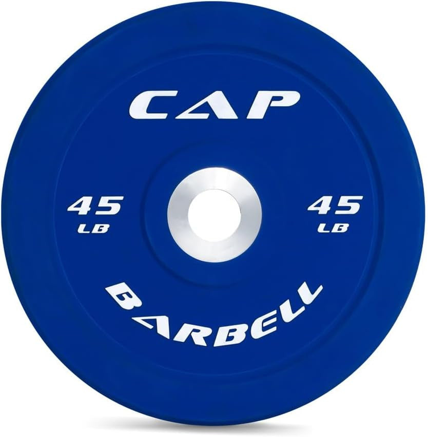 CAP Barbell 45 lb Competition Bumper Plate, Blue