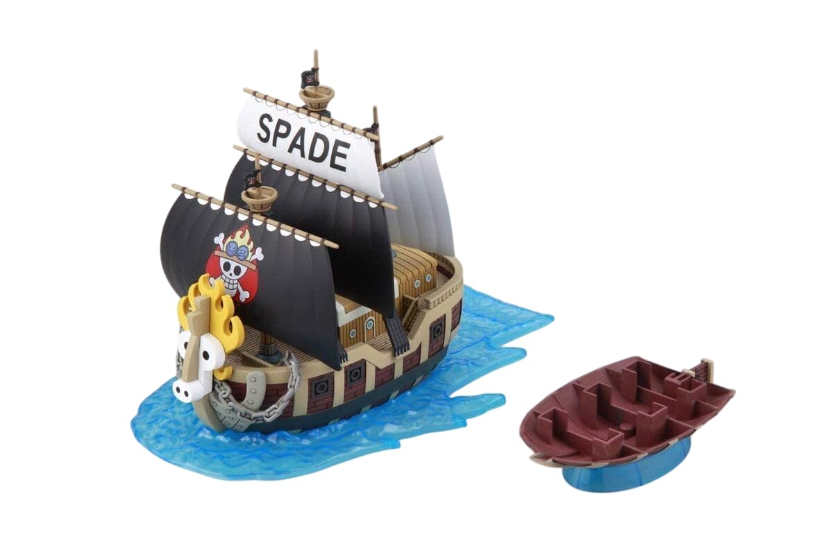Bandai Hobby - One Piece - (2339712) Spade Pirates' Ship Grand Ship Collection Model Kit