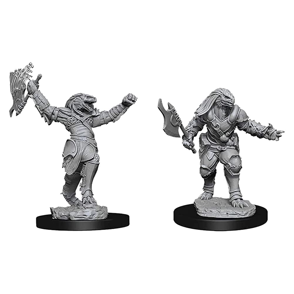 D&D: Nolzur's Marvelous Minis: Female Dragonborn Fighter W11 (Unpainted)