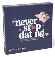 Never Stop Dating - The Ultimate Romantic Date Night Activity Game for Couples - Awesome Gift for Boyfriend, Girlfriend, Husband, Wife, Partner, Engagement or Anniversary. Keep The Spark Alive!