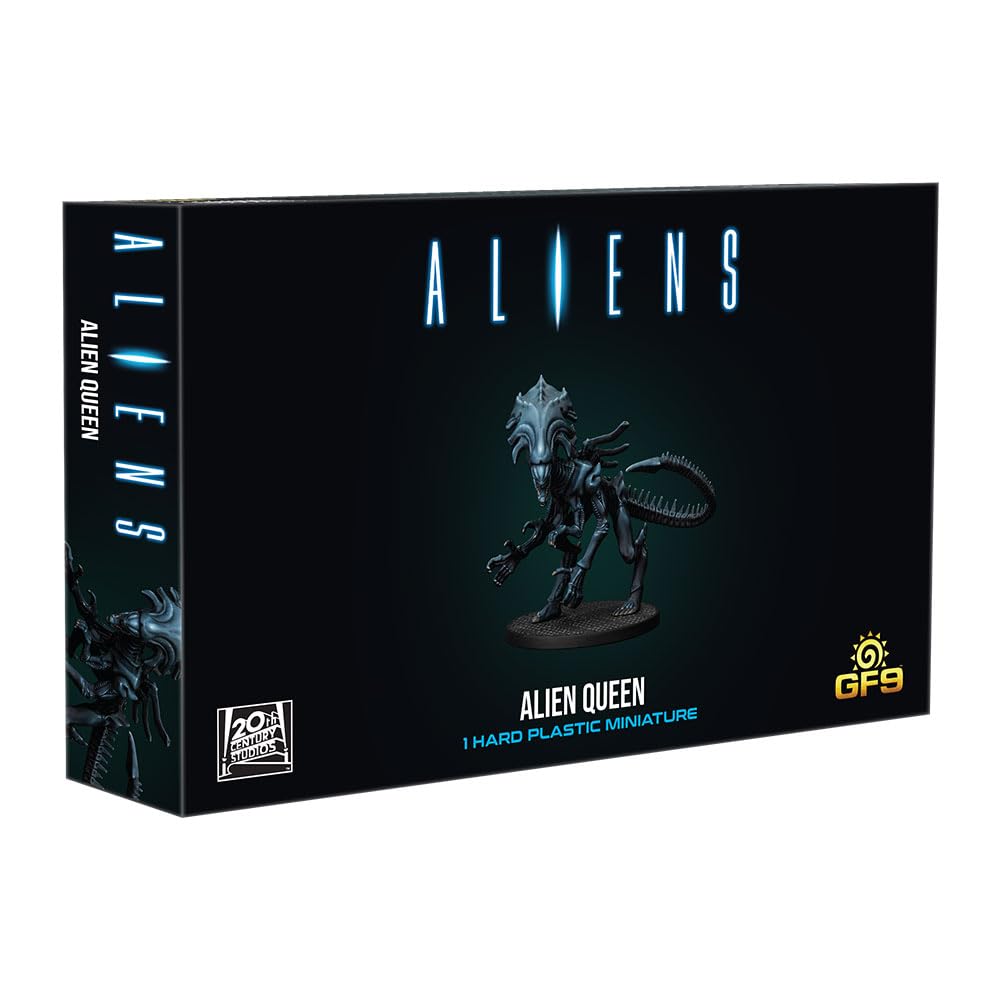 GF9: Aliens: Alien Queen (2023) - RPG Miniature, Hard Plastic Figure, Unpainted, Roleplaying Game Accessory, Based On The 1986 Film Aliens