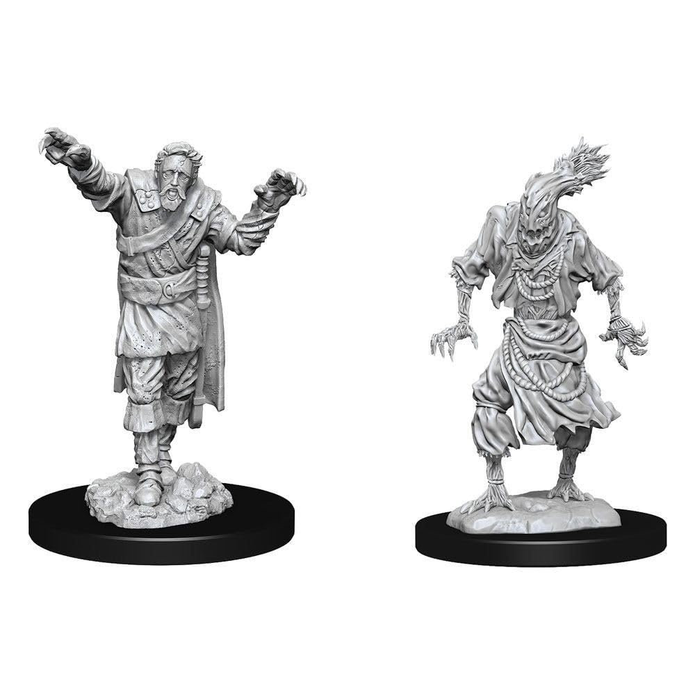 D&D: Nolzur's Marvelous Minis: Scarecrow & Stone Cursed Wave 14 (Unpainted)