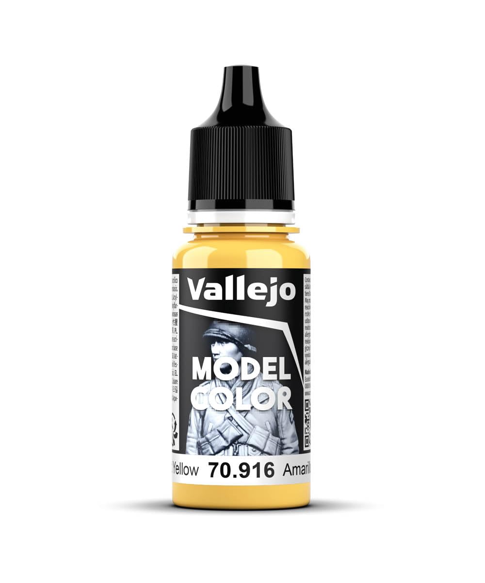 Vallejo Sand Yellow Model Color Paint, 18ml