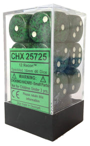 d6 Cube 16mm Speckled Recon (12)