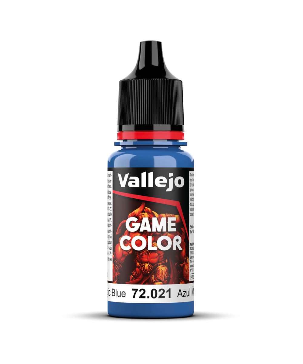 Vallejo Game Color Magic Blue Paint, 18ml