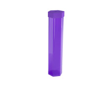Gamegenic Playmat Tube - Durable Hexagon-Shaped Storage Tube for Stitched & Unstitched Playmats , Shock & Scratch Resistant PETG, Purple Color