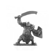 Orc Marauder Miniature Figure 25mm Heroic Scale Reaper Bones USA Reaper Miniatures