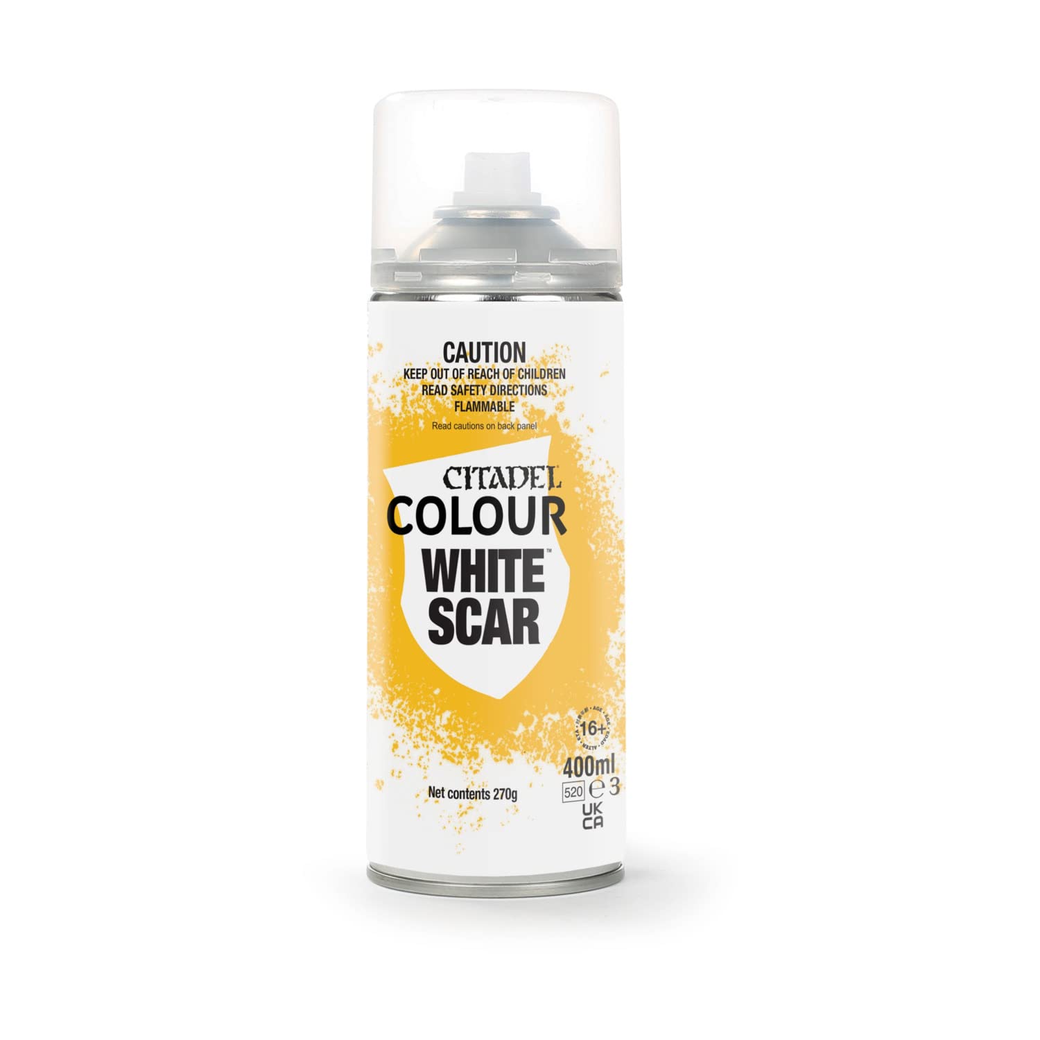 SPRAY Paint: White Scar