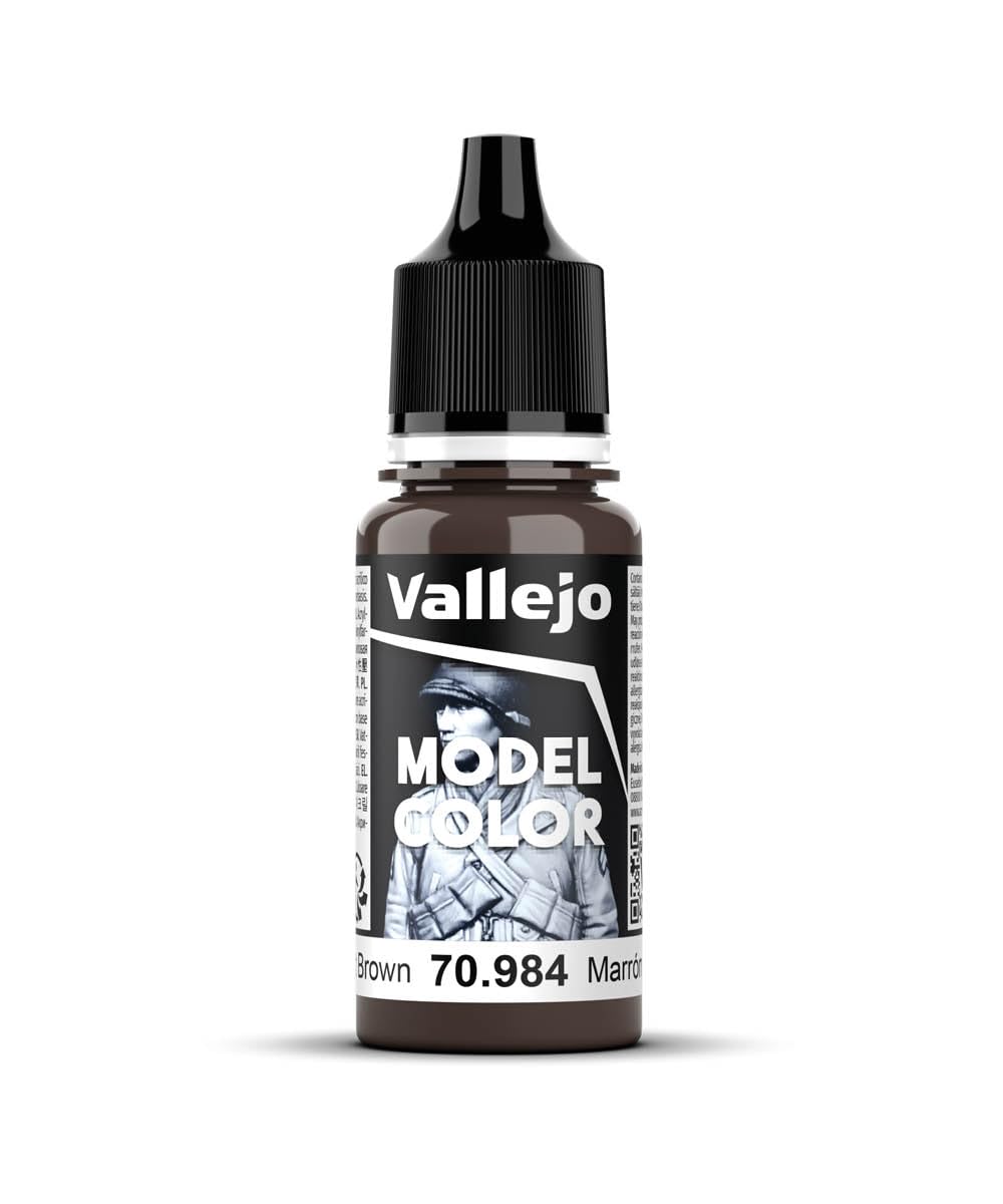 Vallejo Flat Brown Paint, 18ml