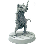 Starfinder: Unpainted Miniatures: Ysoki Mystic – 32mm Unpainted and Unassembled by Archon Studio – Designed for Use with Starfinder: TTRPG RPG