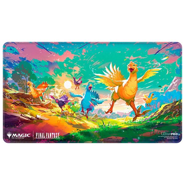 Ultra Pro Magic The Gathering Universes Beyond: Final Fantasy - Chocobos Holofoil Playmat